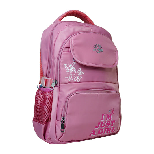 The Rockies Kids Backpack (I am Just a Girl Print)